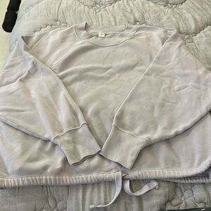 Light purple Old Navy active sweatshirt
